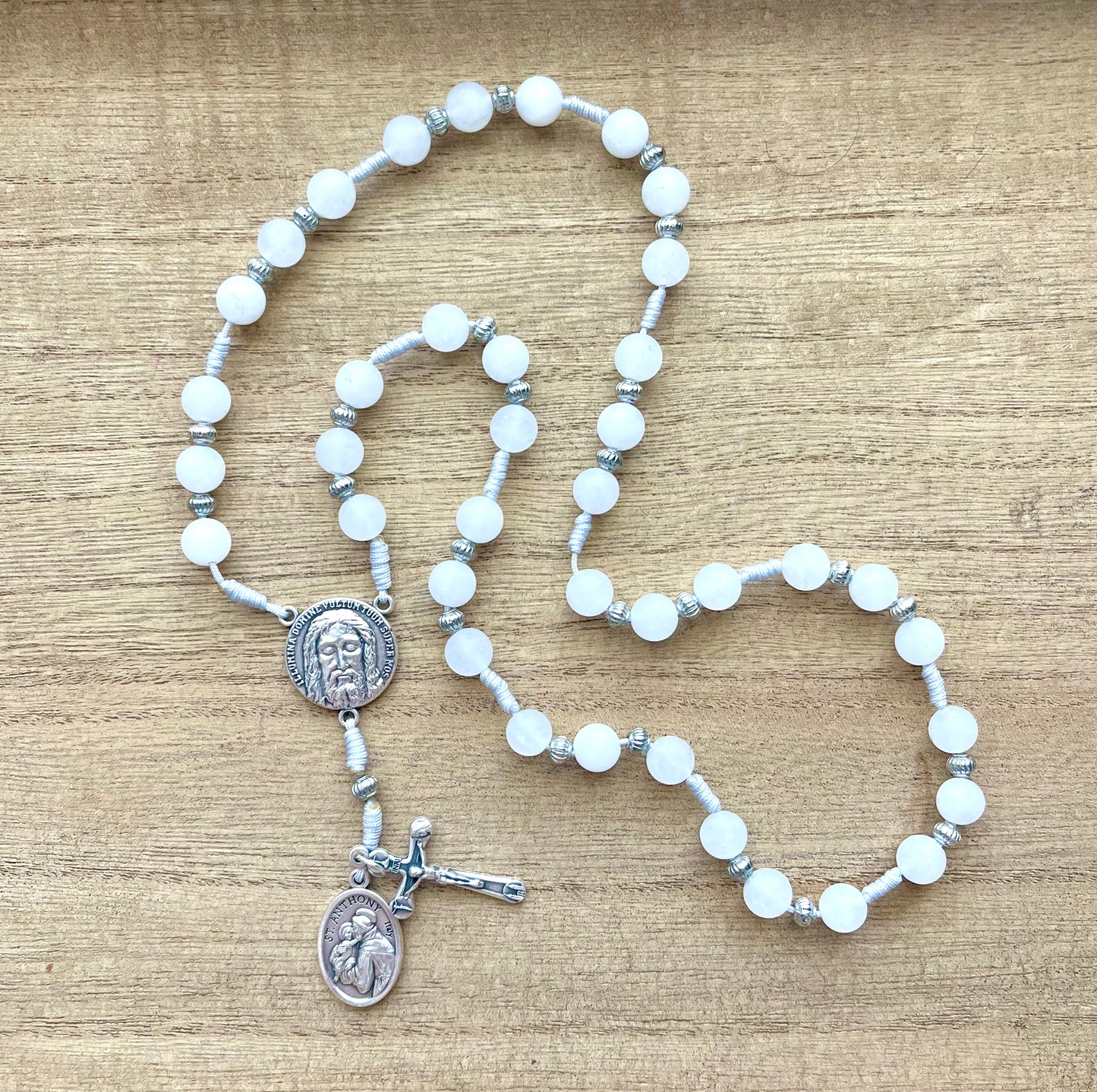 St Anthony Of Padua Semi Precious Stone Rosary