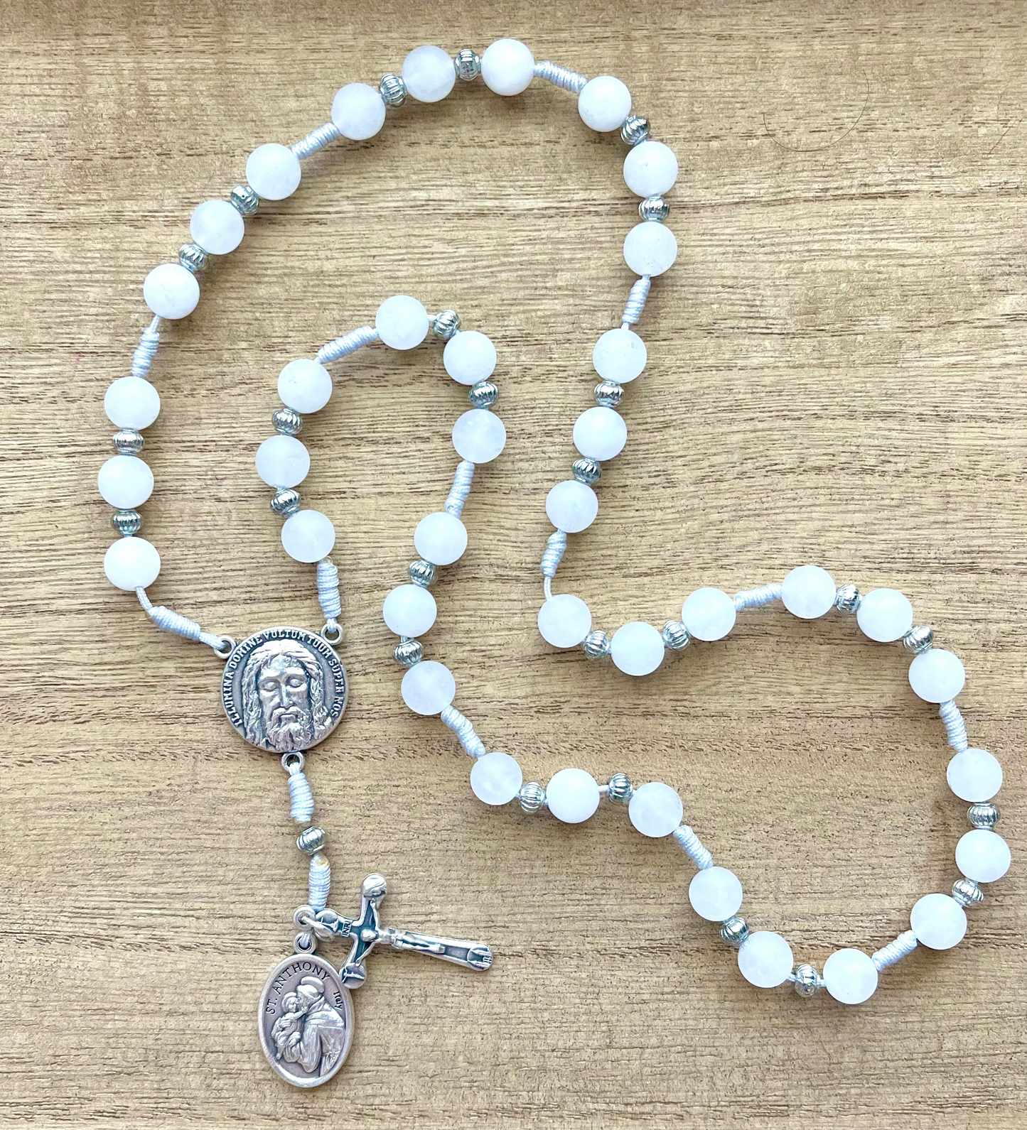 St Anthony Of Padua Semi Precious Stone Rosary