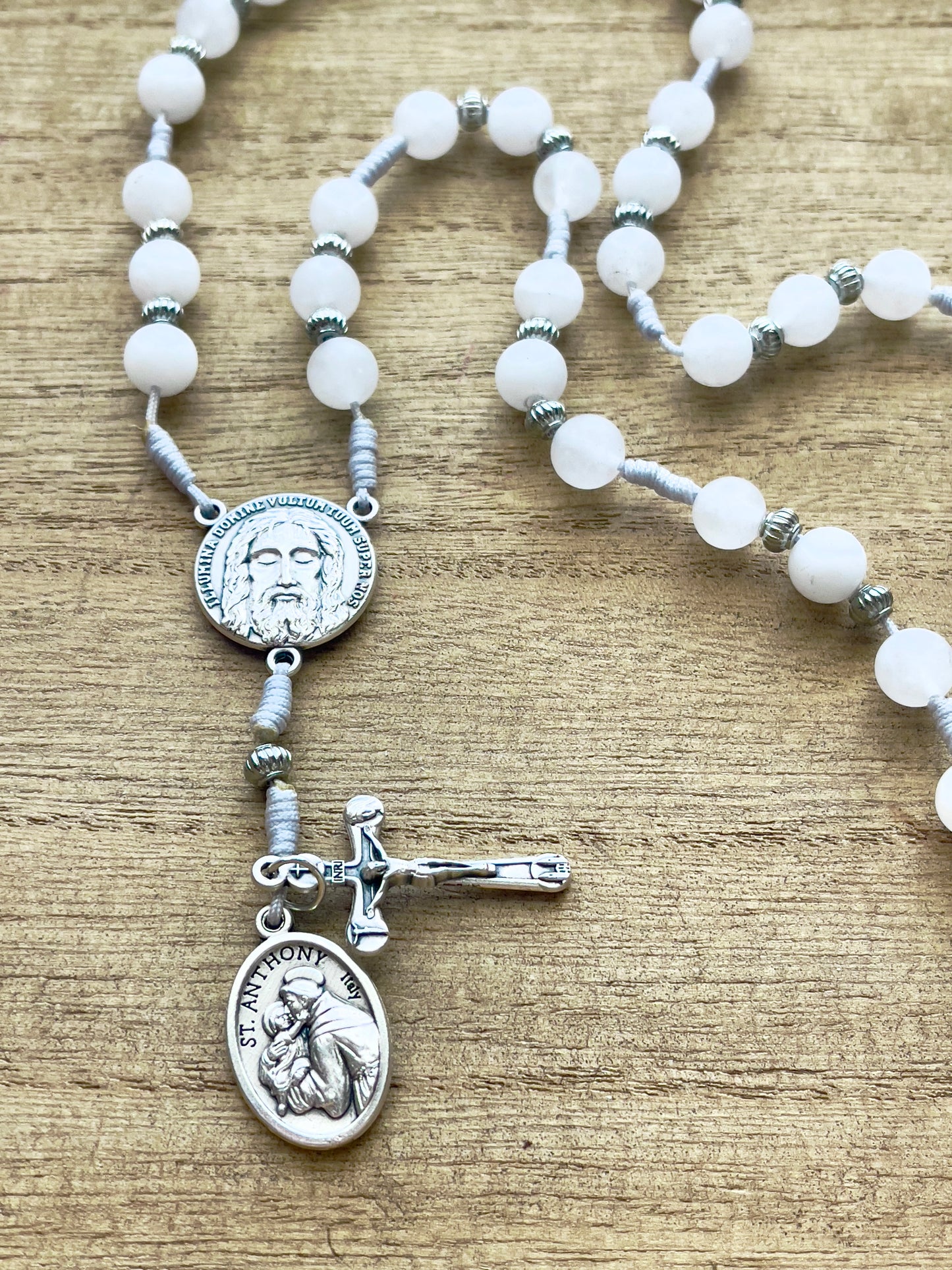 St Anthony Of Padua Semi Precious Stone Rosary